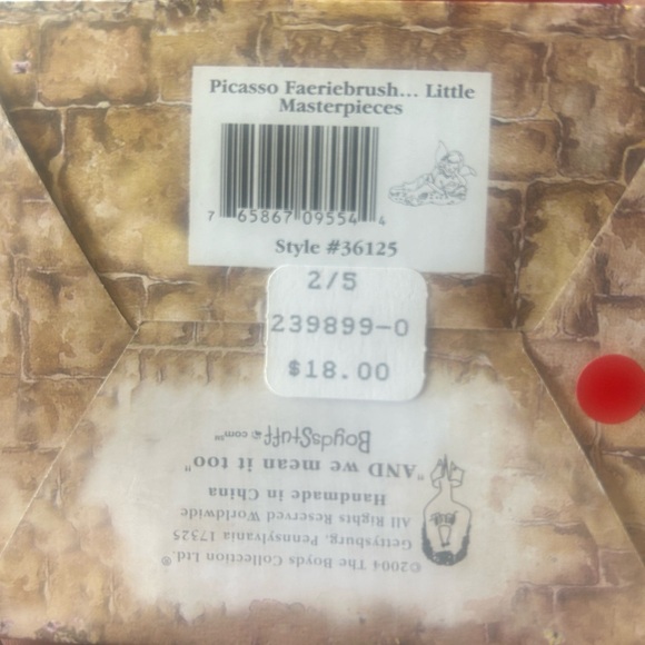 Picasso Fawrieblush…Little Masterpieces. Style #36125 Fairy Figurine - Picture 7 of 7